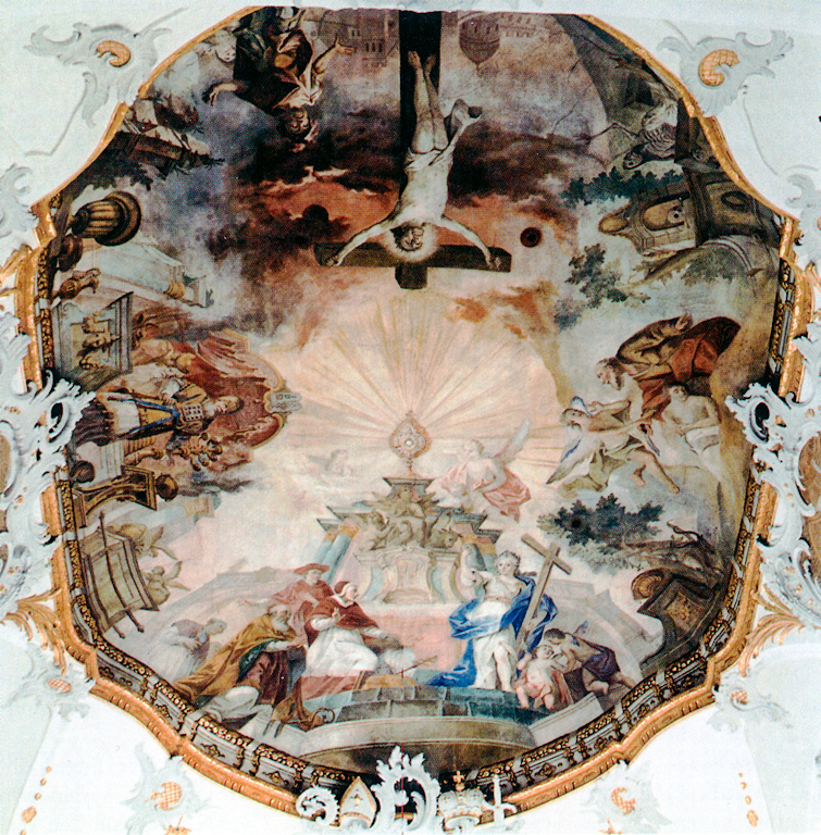 Joseph Leitkrath - Allegorie der Eucharistie - Ausführung