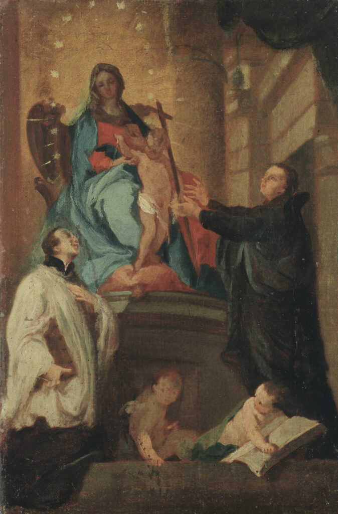 Johann Conrad Wengner - Maria mit Kind und den Heiligen Aloysius Gonzaga und Joh. Berchmans